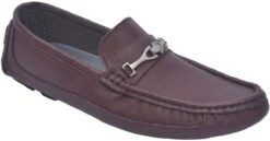 German Wear, Mokassins Driving Moc Freizeitschuhe Lederschuhe Nubukleder Braun