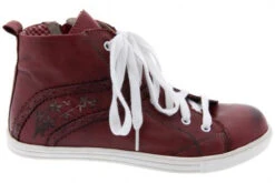 Spieth & Wensky Trachtenschuhe Damen Trachtensneakers Walturn 457-D Leder Rot