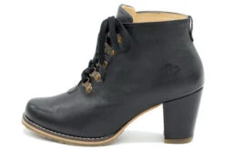 Spieth & Wensky Trachtenschuhe Damen Trachtenstiefel Tanja 482-D Ziegenleder Schwarz