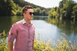 Trachtenhemd Für Lederhosen Langarm Trachtenmode Mit Stickerei Slim Fit -Bekleidungsgeschäft 10 420046260234 3 172108667 O73