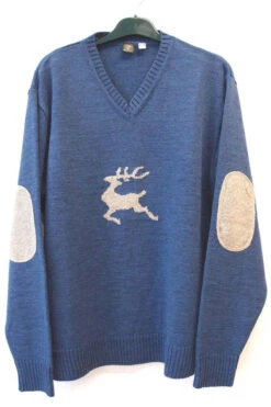 Herren Trachten Textil Strickjacke Tracht Wolljanker