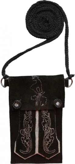 German Wear,Trendige Trachten Handytasche Für Iphone Handy Leder Tasche