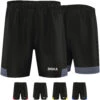OMKA Herren Sporthose Teamwear Fußball Fitness Gym Shorts Kurze Hose
