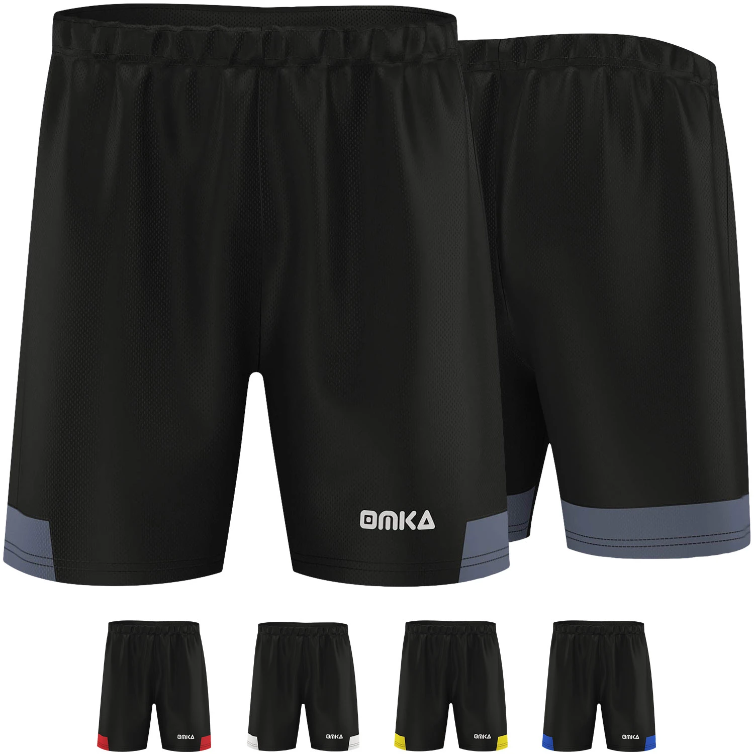 OMKA Herren Sporthose Teamwear Fußball Fitness Gym Shorts Kurze Hose 1 OMKA Herren Sporthose Teamwear Fußball Fitness Gym Shorts Kurze Hose