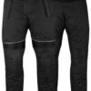 Herren Motorradhose Textilhose In Großen Größen 6XL 7XL 8XL 9XL Schwarz