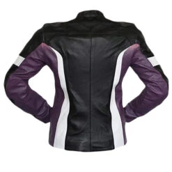 Damen Lederjacke Motorradjacke Kombijacke -Bekleidungsgeschäft 172108552 Purple Back 172108552 GW421J Damen motorradjacke motorradlederjacke biker jacke Motorrad Lederjacke rad masters German Wear lederjacke GW421J