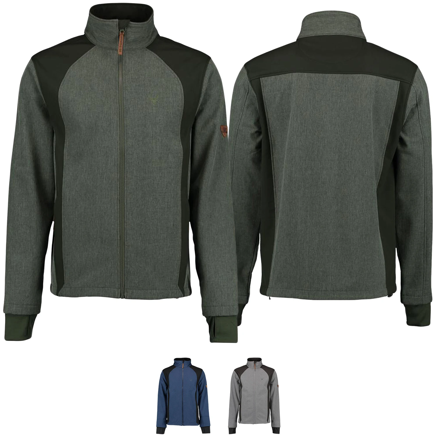 Herren Jagdpullover Pullover Strickfleece Freizeitpullover