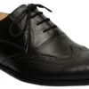 Business-schuhe Oxford Brogues Lederschuhe Schuhe Schwarz