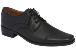 German Wear, Business-schuhe Halbschuhe Lederschuhe Mit Ledersohle Schuhe Schwarz