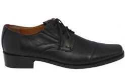 German Wear, Business-schuhe Halbschuhe Lederschuhe Mit Ledersohle Schuhe Schwarz -Bekleidungsgeschäft 1775 DR 12 schwarz 7