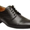 Derby Business-schuhe Lederschuhe Echtleder Schuhe Schwarz