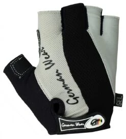 Fahrrad Radleder Handschuhe Fahrradhandschuhe Grau/Schwarz -Bekleidungsgeschäft 1829 ME 7002 Grey Black Mid 1