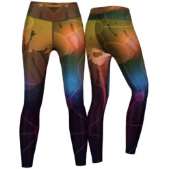 Desert Leggings Sehr Dehnbar Für Sport,Yoga, Gymnastik, Training & Fashion