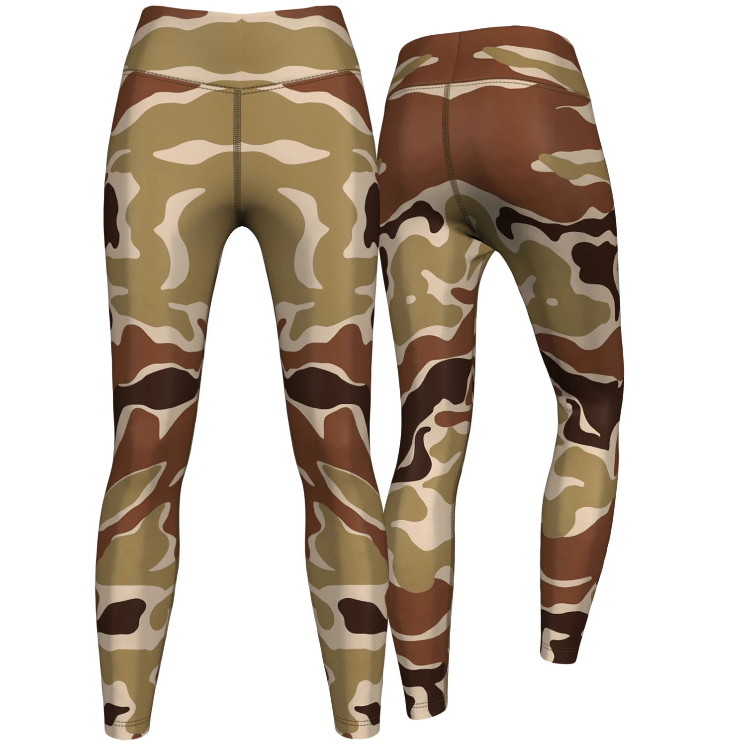 Leggings Tights Dehnbar Für Sport,Yoga,Gymnastik,Training,Yoga,Tanzen, Camo Beige/Braun 1 Leggings Tights Dehnbar Für Sport,Yoga,Gymnastik,Training,Yoga,Tanzen, Camo Beige/Braun