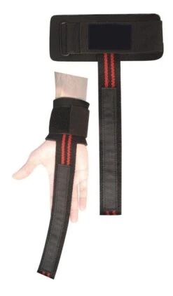 Fitness Neopren Grips Gewichtheben Bodybuilding Gelpads Workout Training Schwarz/rot