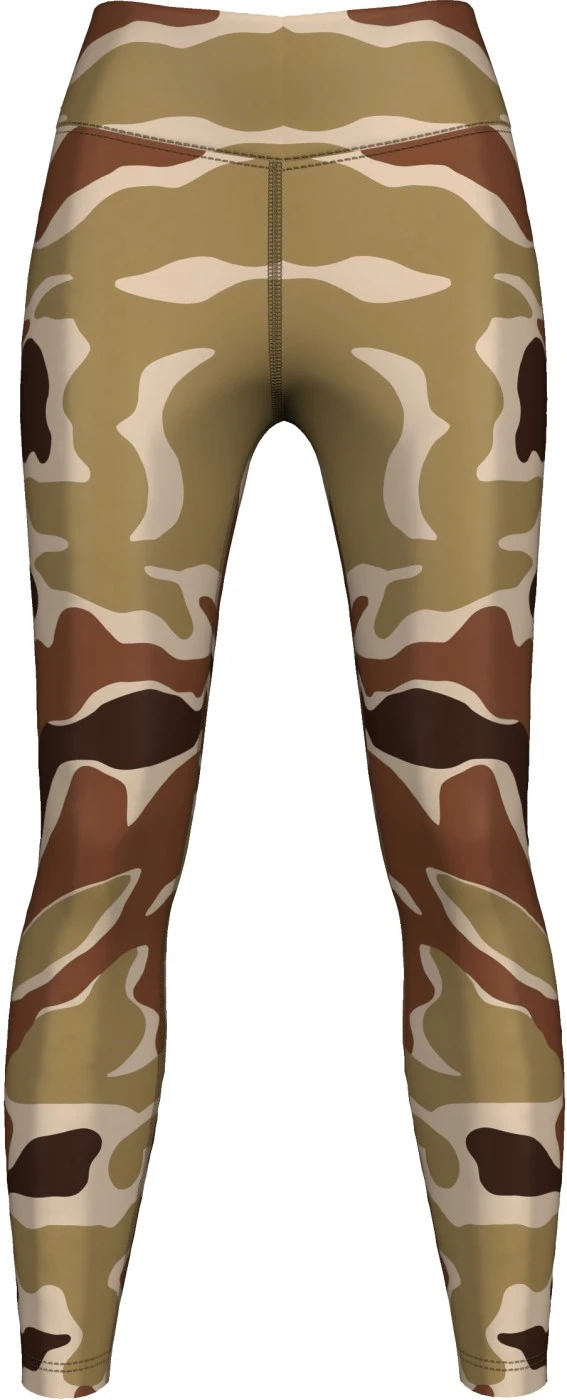 Leggings Tights Dehnbar Für Sport,Yoga,Gymnastik,Training,Yoga,Tanzen, Camo Beige/Braun 2 Leggings Tights Dehnbar Für Sport,Yoga,Gymnastik,Training,Yoga,Tanzen, Camo Beige/Braun – Bild 2