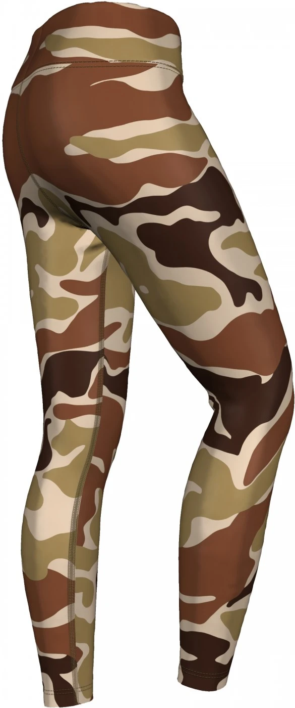 Leggings Tights Dehnbar Für Sport,Yoga,Gymnastik,Training,Yoga,Tanzen, Camo Beige/Braun 4 Leggings Tights Dehnbar Für Sport,Yoga,Gymnastik,Training,Yoga,Tanzen, Camo Beige/Braun – Bild 4