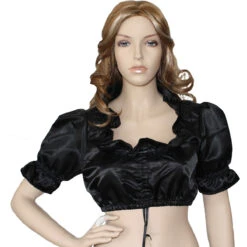 Dirndlbluse Trachtenbluse Bluse Auch Für Gastronomie Dirndl Schwarz -Bekleidungsgeschäft 413 23 413 GW1502