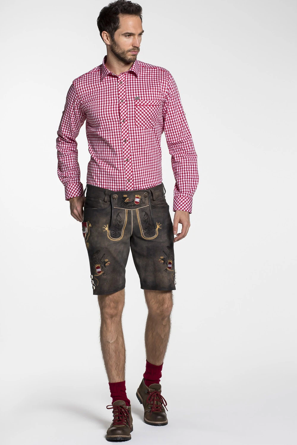 Spieth & Wensky Trachtenschuh Haferlschuhe Boots Jonah 512-H Ziegenleder Braun 4 Spieth & Wensky Trachtenschuh Haferlschuhe Boots Jonah 512-H Ziegenleder Braun – Bild 4