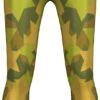 Herbstwald Camo Leggings Dehnbar Für Sport, Yoga Gymnastik, Training, Tanzen & Freizeit Grün/gelb