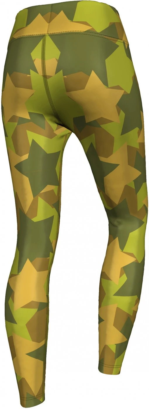 Herbstwald Camo Leggings Dehnbar Für Sport, Yoga Gymnastik, Training, Tanzen & Freizeit Grün/gelb 2 Herbstwald Camo Leggings Dehnbar Für Sport, Yoga Gymnastik, Training, Tanzen & Freizeit Grün/gelb – Bild 2