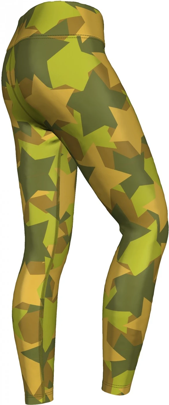 Herbstwald Camo Leggings Dehnbar Für Sport, Yoga Gymnastik, Training, Tanzen & Freizeit Grün/gelb 3 Herbstwald Camo Leggings Dehnbar Für Sport, Yoga Gymnastik, Training, Tanzen & Freizeit Grün/gelb – Bild 3