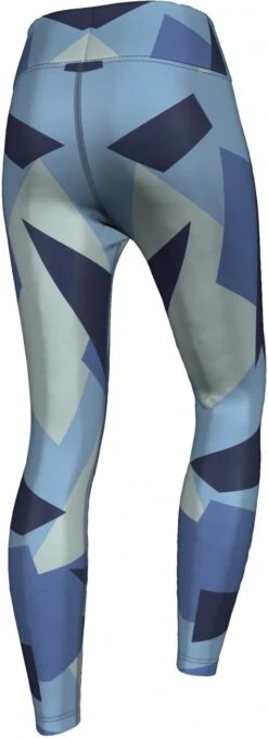 Marine Camo Leggings Sehr Dehnbar Für Sport,Yoga, Gymnastik, Training, Tanzen & Freizeit Blau -Bekleidungsgeschäft 56 1983 GYM 8039
