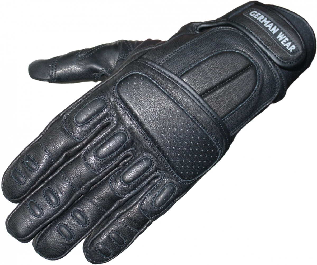 Motorradhandschuhe Motorrad Biker Handschuhe Lederhandschuhe Schwarz 2 Motorradhandschuhe Motorrad Biker Handschuhe Lederhandschuhe Schwarz – Bild 2