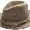 German Wear, Trachtenhut Bayrischer Filzhut Bayern Seppelhut Sepplhut Beige Melliert