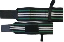 Fitness Handgelenk Wraps Gewichtheben Bodybuilding Workout Training Schwarz/grün/weiß