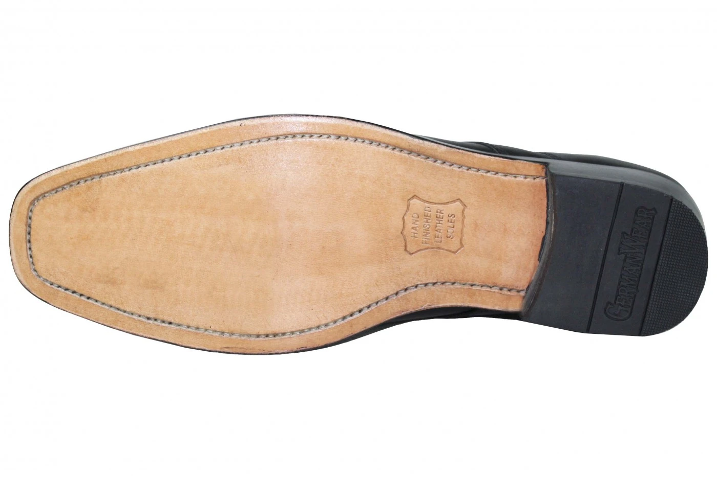 German Wear, Derby Business-schuhe Halbschuhe Lederschuhe Mit Ledersohle Schuhe Schwarz 3 German Wear, Derby Business-schuhe Halbschuhe Lederschuhe Mit Ledersohle Schuhe Schwarz – Bild 3