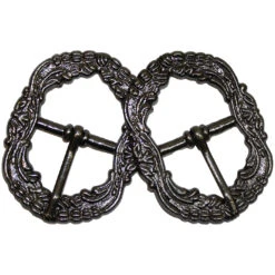 2x Trachten Schnallen Für Hosenträgern Trachtenhosen Aus Metall