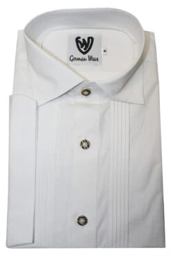 Trachtenhemd Businesshemd 2x5 Biesen Hemd Halbarm Baumwolle -Bekleidungsgeschäft IMG 7834 1 172108536 GW1265 Kentkragen