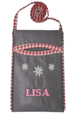 Trendige Filz Trachtentasche Handytasche Für Groß Und Klein - Mit Wunschstickerei