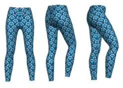 Beauty Leggings Sehr Dehnbar Für Sport,Yoga, Gymnastik, Training & Fashion Blau -Bekleidungsgeschäft ME 8003 Blue beauty 1883 Yoga 8003 Blue
