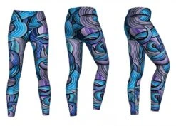 Maze Leggings Sehr Dehnbar Für Sport,Yoga, Gymnastik, Training & Fashion Lila/Blau 7 Maze Leggings Sehr Dehnbar Für Sport,Yoga, Gymnastik, Training & Fashion Lila/Blau -Bekleidungsgeschäft ME 8006 Maze 1886 Yoga 8006