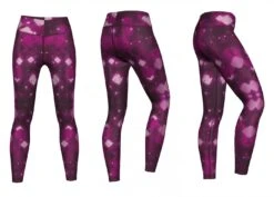 Crystalline Leggings Sehr Dehnbar Für Sport,Yoga, Gymnastik, Training & Fashion Violett -Bekleidungsgeschäft ME 8007 crystalline 1887 Yoga 8007