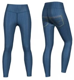 Jeans Leggings Sehr Dehnbar Für Sport,Yoga, Gymnastik, Training & Fashion Blau -Bekleidungsgeschäft ME 8011 2a 1891 GYM 8011