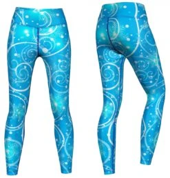 Galaxy Leggings Sehr Dehnbar Für Sport,Yoga, Gymnastik, Training & Fashion Blau 6 Galaxy Leggings Sehr Dehnbar Für Sport,Yoga, Gymnastik, Training & Fashion Blau -Bekleidungsgeschäft ME 8019 2a 1899 GYM 8019