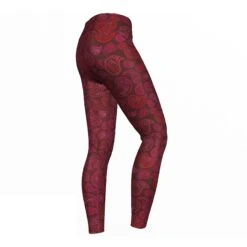 Pink Paisley Leggings Sehr Dehnbar Sport Yoga Gymnastik Training Tanzen Freizeit -Bekleidungsgeschäft ME 8053 b Pink Paisley Yoga Tight Legging printed