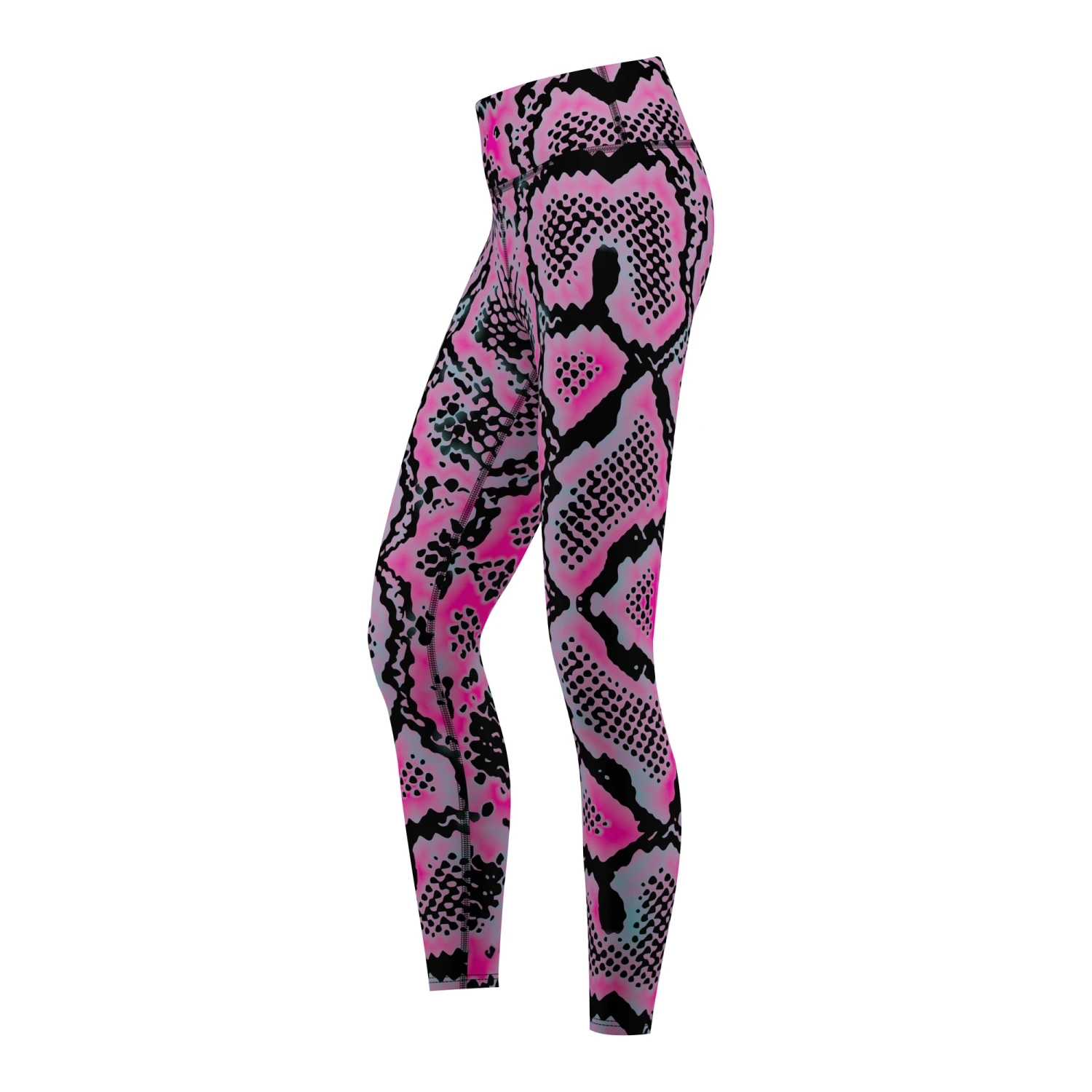 Snake Skin Leggings Sehr Dehnbar Fitness Sport Yoga Gymnastik Training Tanzen Freizeit 3 Snake Skin Leggings Sehr Dehnbar Fitness Sport Yoga Gymnastik Training Tanzen Freizeit – Bild 3