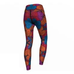 Endlos Blumen Leggings Dehnbar Fitness Sport Yoga Gymnastik Training Tanzen Freizeit -Bekleidungsgeschäft ME 8070 c Endless Flowers Yoga Leggings pants Tigh