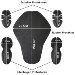 Innenprotektoren-Set Für Motorradbekleidung 5 Innenprotektoren-Set Für Motorradbekleidung -Bekleidungsgeschäft Protektor Set 1 172108688 VAR 18579