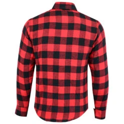 Herren Motorradhemd Lumberjack Holzfäller Hemd -Bekleidungsgeschäft RED BACK 1 172108506 BLD 1201