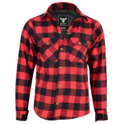 Herren Motorradhemd Lumberjack Holzfäller Hemd -Bekleidungsgeschäft RED OPEN 1 172108506 BLD 1201