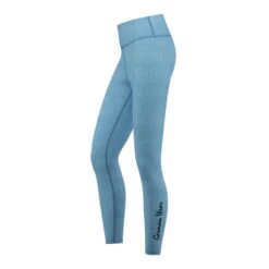 Leggings Dehnbar Fitness Sport Yoga Gymnastik Training Tanzen Freizeit Türkis Melange -Bekleidungsgeschäft Turquoise Melange Legging 1 172023 GYM 8056