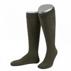 Bekleidungsgeschäft 34 LANGE Jagd Kniesocken Jagdstrümpfe Trachtensocken Farbe Oliv Hirsch