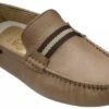 Mokassins Driving Moc Freizeitschuhe Lederschuhe Nubukleder Braun